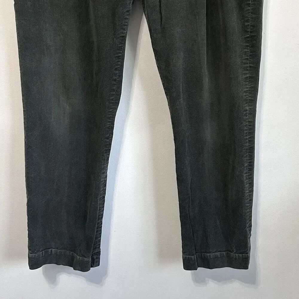 Polo Ralph Lauren Stretch Classic Fit Mens Corduroy Pants 40x30 (38x29) Green - Picture 2 of 10